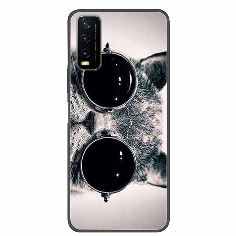 For Vivo Y20 Case Marble Soft Silicone Back Case for Vivo Y20S Y20 S Y 20i Phone Cover for Vivo V2027 Y20i Coque Funda Bag