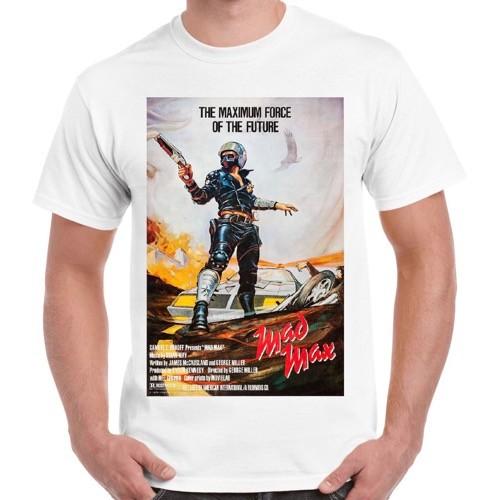 

Mad Max Film Poster 70s Action Vintage Retro T Shirt 958 M