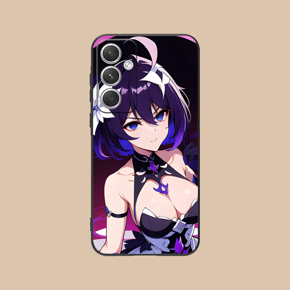 

HSR Seele Matte TPU Mobile Phone Case for Samsung Galaxy S26 S25 S24 S23 S22 S21 S20 Note20 Plus FE Ultra Colorful Cover Galaxy Note20