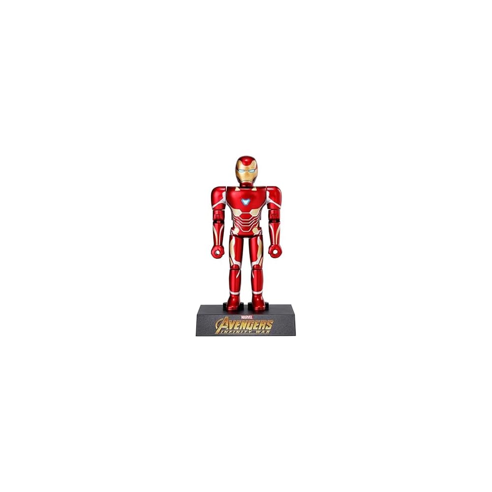 TAMASHII NATIONS Avengers Iron Man Mark 50 Action Figure 100mm ABS Painted Articulated Collectible