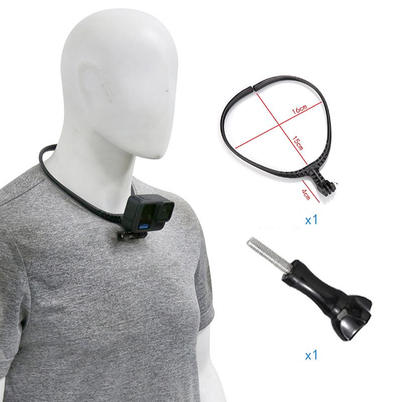 

Cycling Collar Neckband Phone Live Streaming Stand Action Camera Neckband Recorder Stand