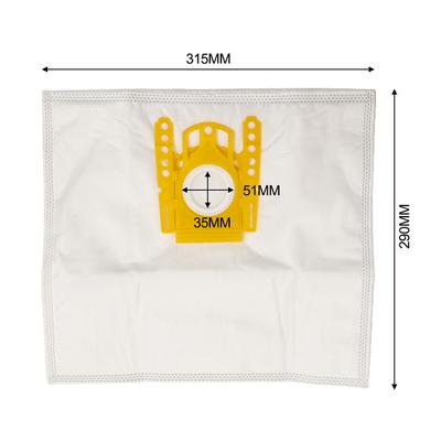5pc Filter Bag For Karcher Fleece Vacuum Cleaner Bag For Karcher VC2 VC6100 VC6 200 VC6300 6.904-329.0 Robot Vacuum Cleaner Part