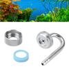 Aquarium CO2 Atomizer Simple Durable CO2 Diffuser Carbon Dioxide Refiner for Fish Tank