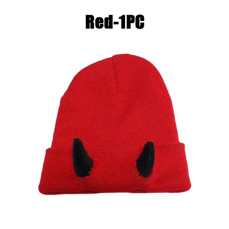 Anime Cap Unisex Daily Hat Adult Kids Cartoon Embroidered Knitted Hat Halloween Cosplay Prop Christmas Gift