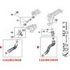11618515639 Engine Intercooler Turbocharger Air Pipe Air Intake Hose Turbo Intercooler Pipe Hose for BMW X5 F15 25D 25DX