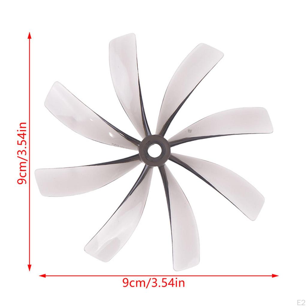 4 Pieces RC Airplane Propellers Sturdy Repair Easy to Install High Speed Spare Parts Portable