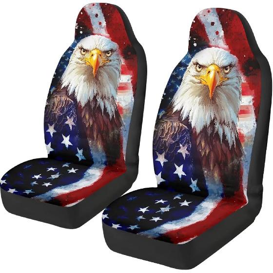 Purple Butterfly Galaxy Auto Car Seat Cover for Cars, Trucks, Vans, SUV, Vehicle Seat Cover Auto Saddle Blankets Driver Seat Protector Covers Full