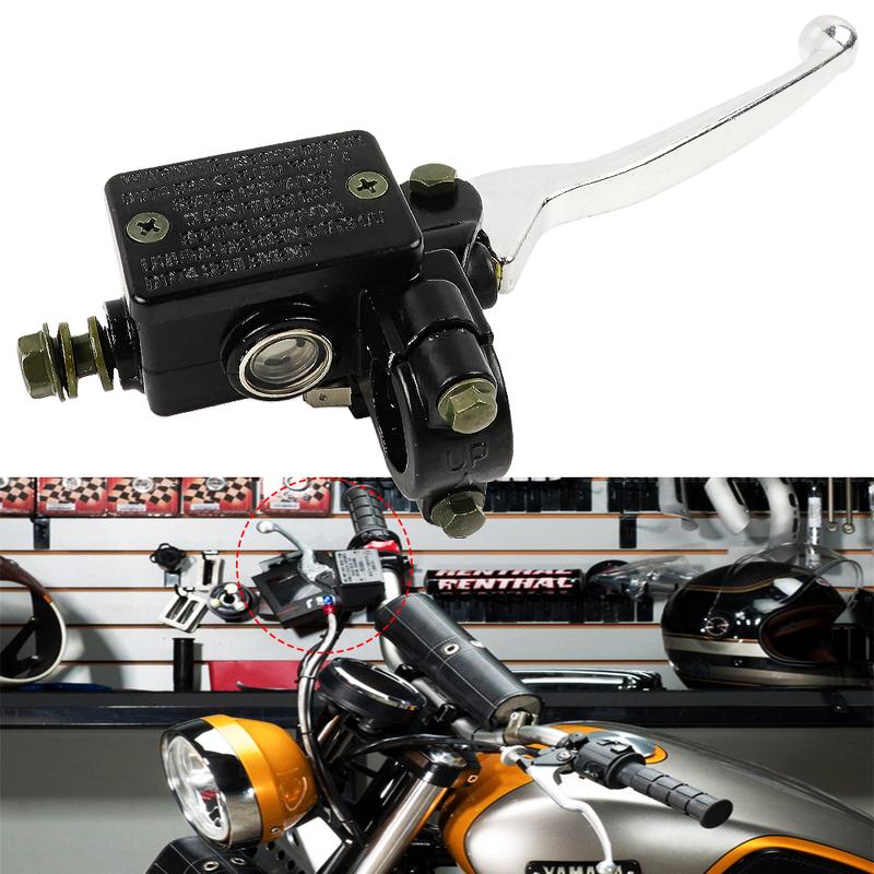 7/8" 22mm Motorrad Hauptbremszylinder Hebel für Honda TRX 250 300 400 450 XR 250 350 400 500 Rebel CMX250 CA250 CR80