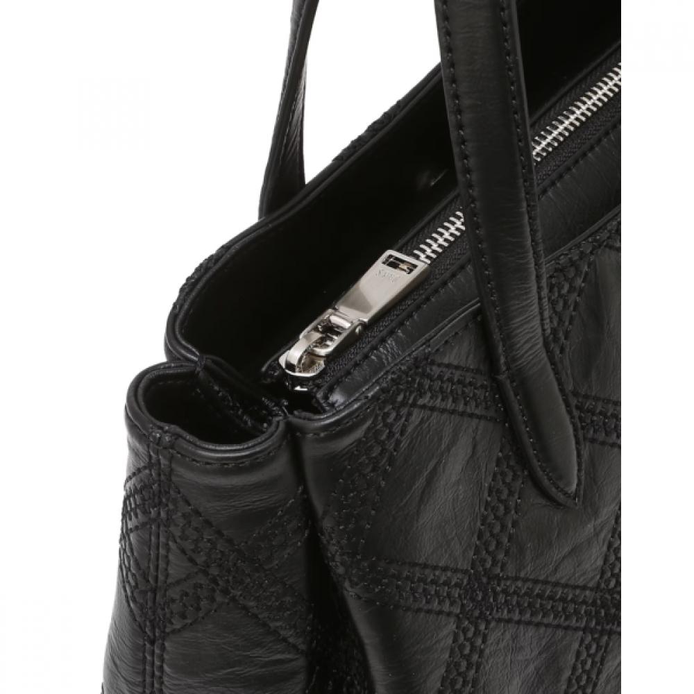 Daks Black Leather Tote Bag Dcba6f322bk