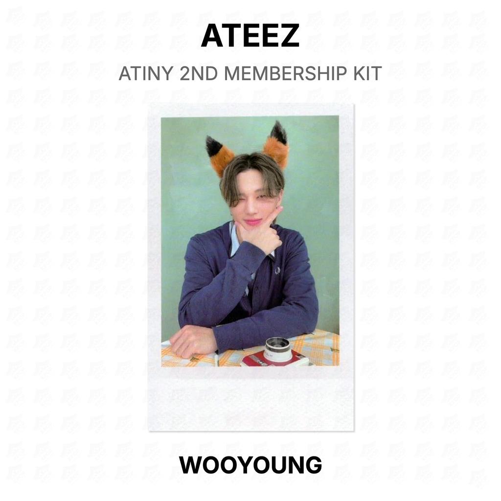 ATEEZ ATINY 2ND MEMBERSHIP KIT Official Photocard