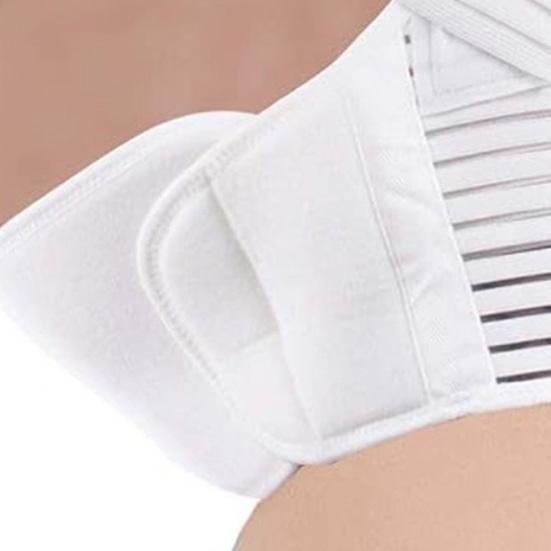 Bauchstützgürtel Verstellbare Elastische Träger Atmungsaktives Band Stützt Abdomen Schwangerschaft Taillenstütze Protector