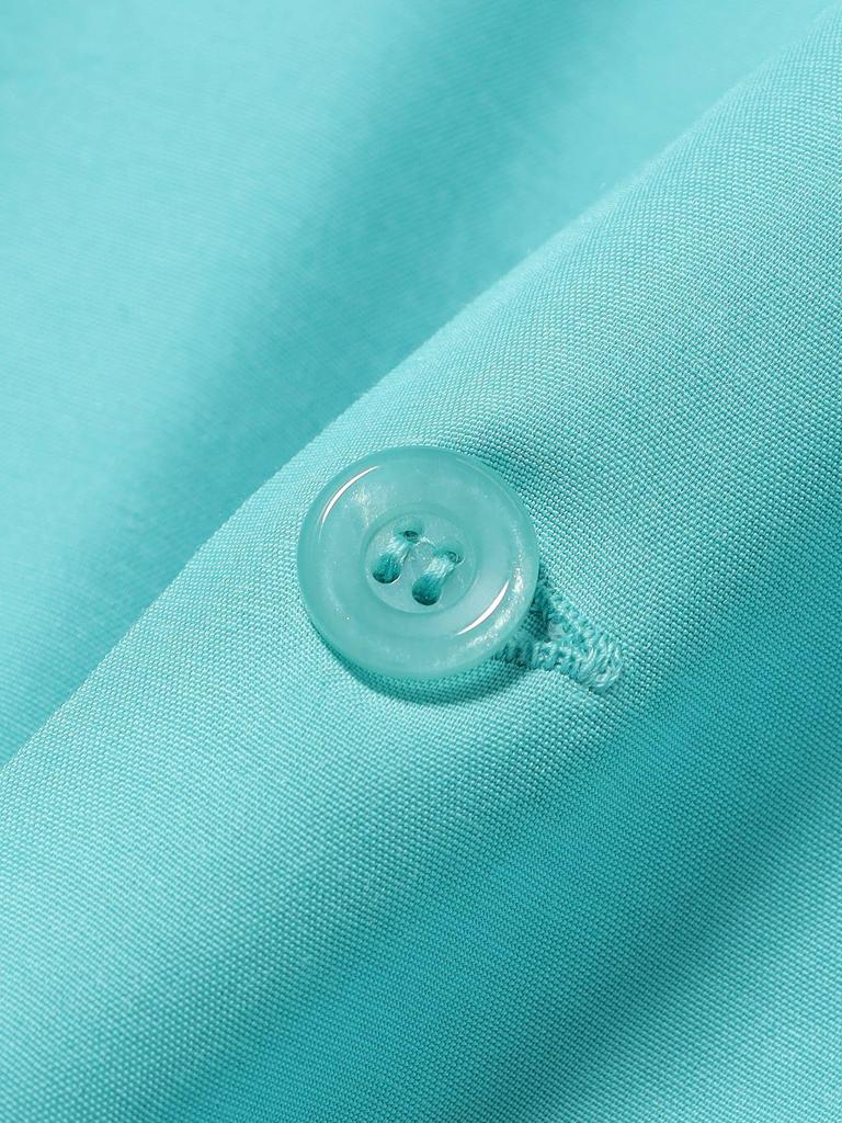 BEAMS BOY STYLE EYES BOWLING L/S SHIRTS, Women's, LT.BLUE, Size M