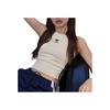 Adidas Originals 3-Stripes Padded Tank Top Women Tops Wonder-White JI6861