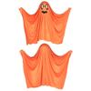 Convenient Wear Halloween Ghostly Cape One Size Fit Kids Comfortable Polyester Costume For Parades