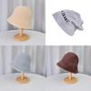 Polyester Winter Fleece Bucket Hat With Windproof And Warmth For Women