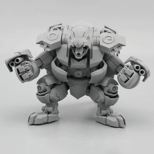 HiPlay KEMO No.57 GROUND ARMOR Hunter Corps 1/24 Scale Pre-Colored Plastic Model Kit