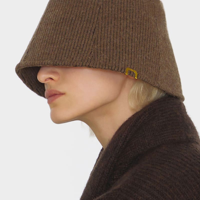 

UNDERCONTROL STUDIO STAND BUCKET / STRIPE KNIT / M brown FREE