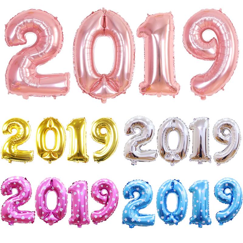 16 32 Inch Foil Birthday Balloons Number Ballon Figures Wedding Happy Birthday Party Decorations Kid Baloons Birthday