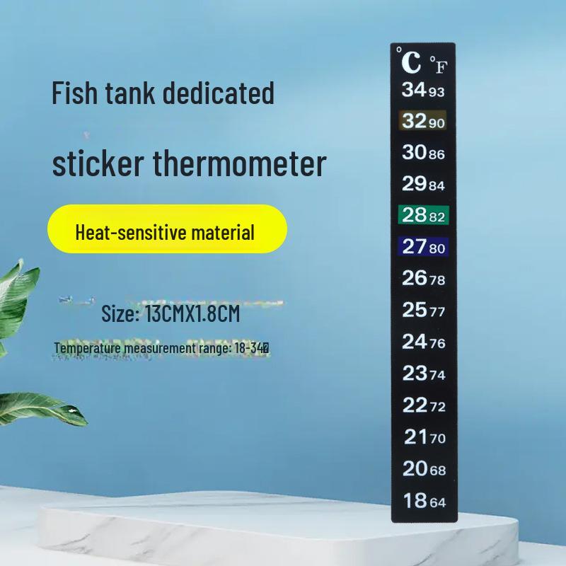

Високоточний водонепроникний акваріумний термометр з присоскою для акваріумів з рибами, черепахами та рослинами