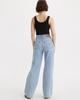 Levi's RIBCAGE High Rise Wide Leg Jeans Women's A6081-0002 US W26 L30