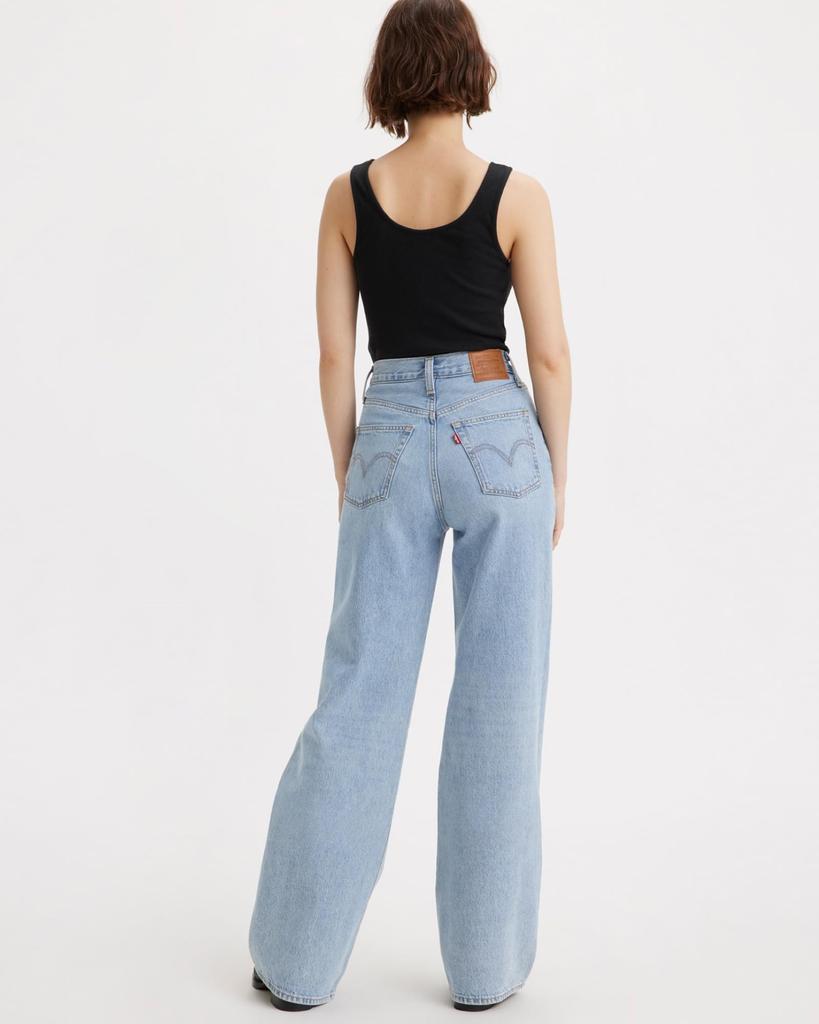 Levi's RIBCAGE High Rise Wide Leg Jeans Women's A6081-0002 US W26 L30