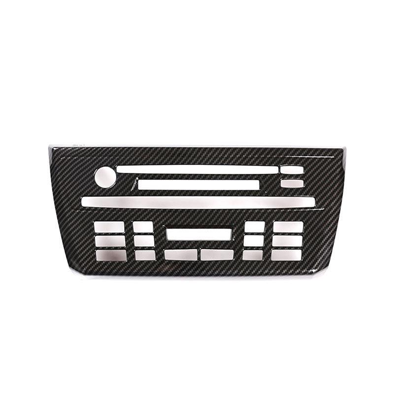 For BMW X3 E83 2006 2007 2008 2009 2010 ABS Car Center Console Air Condition Volume Button AUTO CD Panel Frame Cover Trim