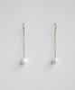 Merrymotive Freshwater Pearl Drop Chain Earring