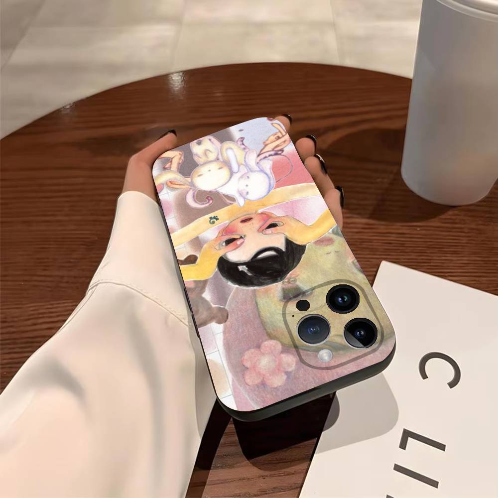 

Aya Takano paint Phone Case For iPhone 17,16,15,14,13,12,11,Pro,Max,Plus Shockproof Cover iPhone12
