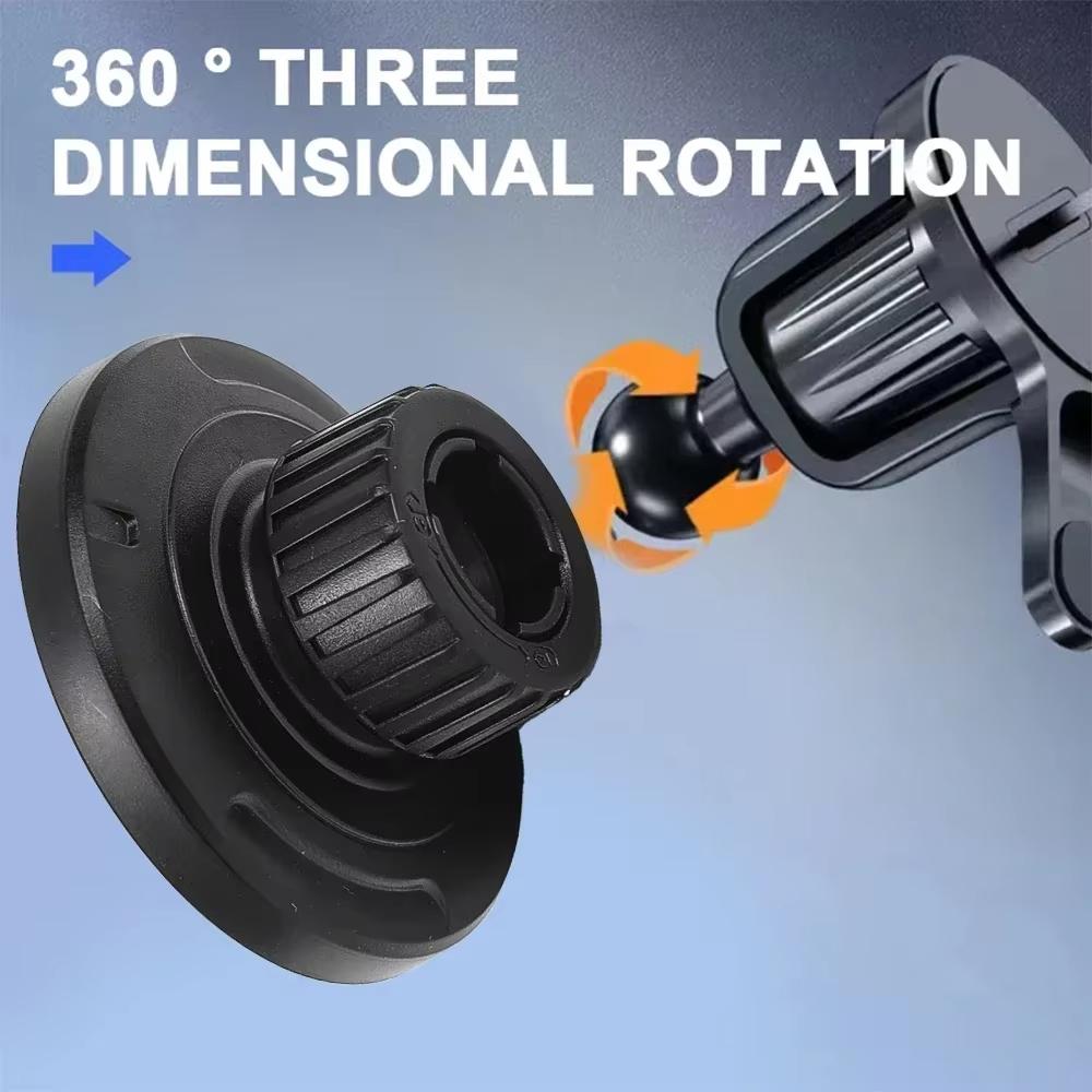 Magnetic Phone Holder Parts Compatible With MagSafe Car Mount for 17mm Ball Head Base Magnet Brackets Car Air Vent Clip Cellphon