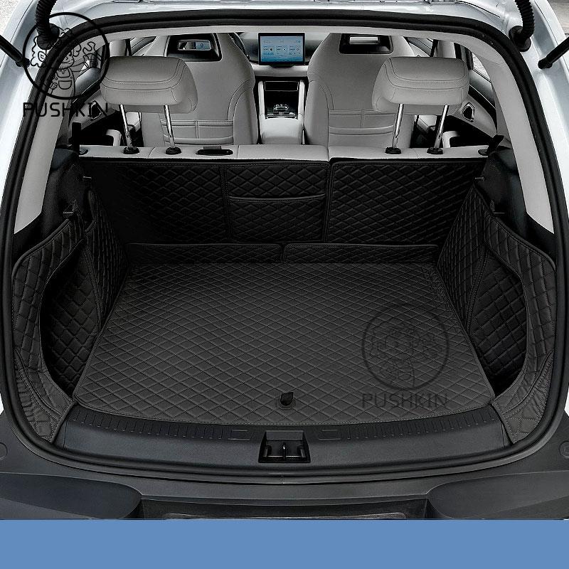 Car Trunk Mats For BYD Yuan UP Yuan Pro 2026 2025 2024 Trunk Protector Pad Storage Bags Cargo Liner Car Interior Accessories