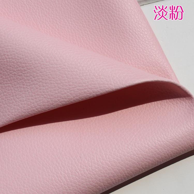 Soft Faux Leather Fabric By The Meter Per for Upholstery Bag Sofa Seat Cover Furniture Small Lychee Pattern PU Waterproof Diy