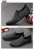 2026 Spring Men's Casual Trendy Leather Slip-On Low-Top Shoes