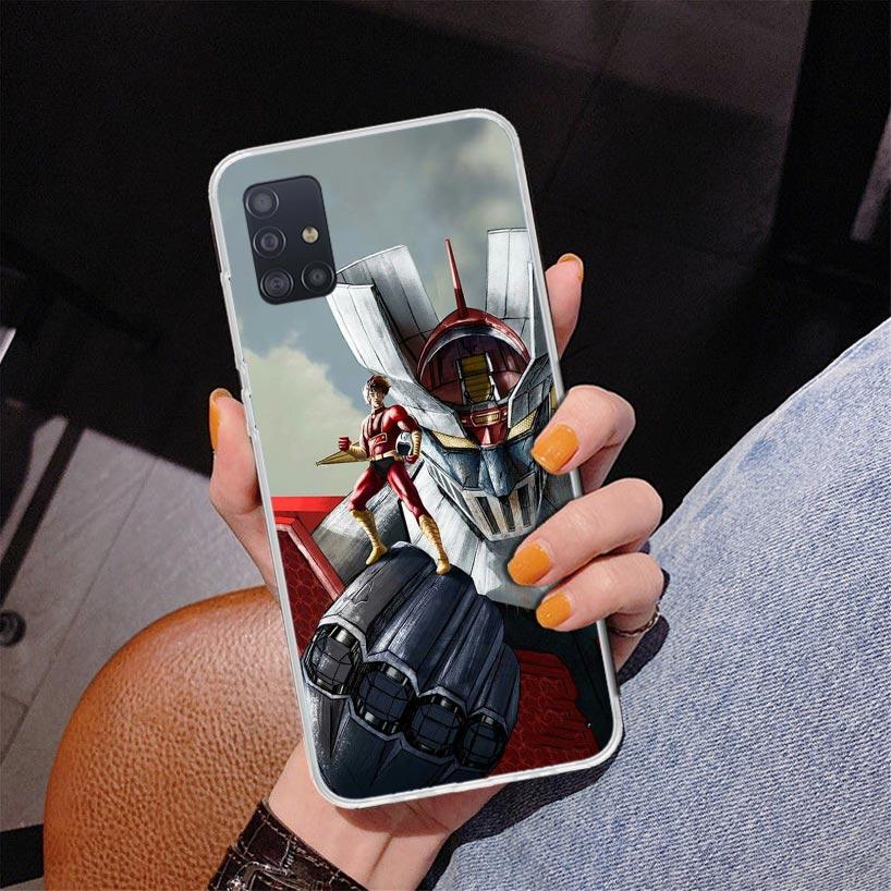 Manga Mazinger Z Anime Phone Case For Samsung Galaxy A52 A32 A22 A12 A51 A31 A50S A30S A20S A10S Note 20 Ultra 10 Plus S10 A72 A