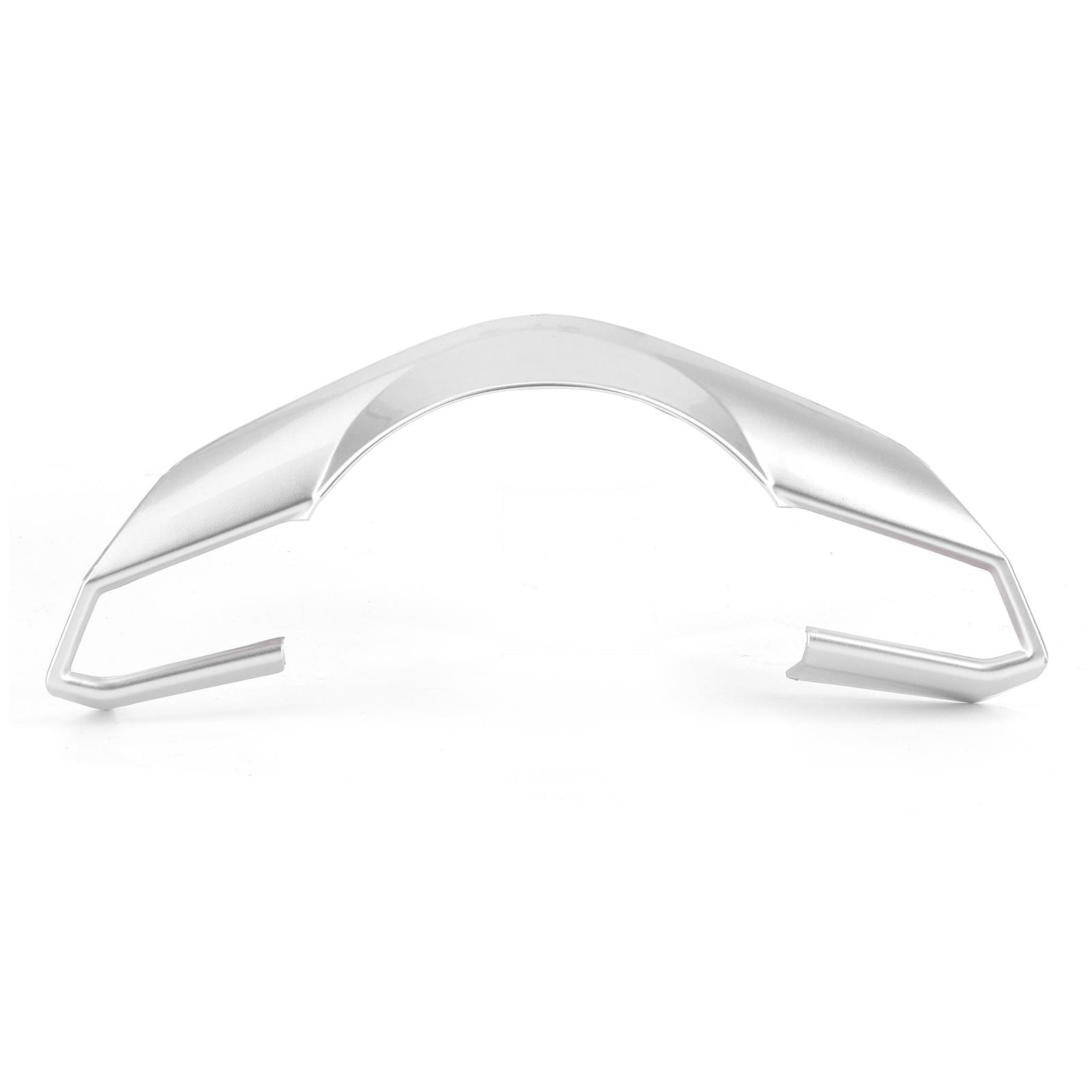 

Steering Wheel Trim Cover Auto Car Inner Decoration Fit for Mazda 3 Axela CX‑4 CX‑5 2017 2019Silver серебряный