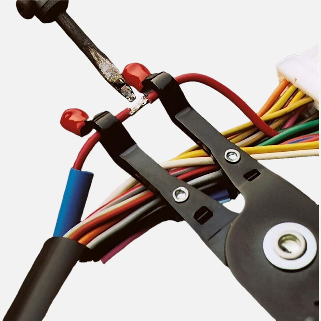 2-Wire Durable Iron Versatile Welding Pliers for Cars & Vehicles - Multi-Functional Tool with Innovative Design