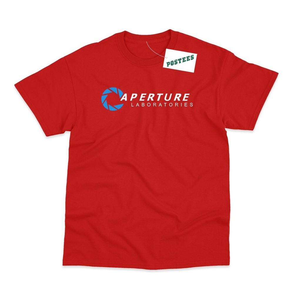 Aperture Labs Inspired By Portal TShirt BlackRoyalSkyBottlePurpleGreyRed S