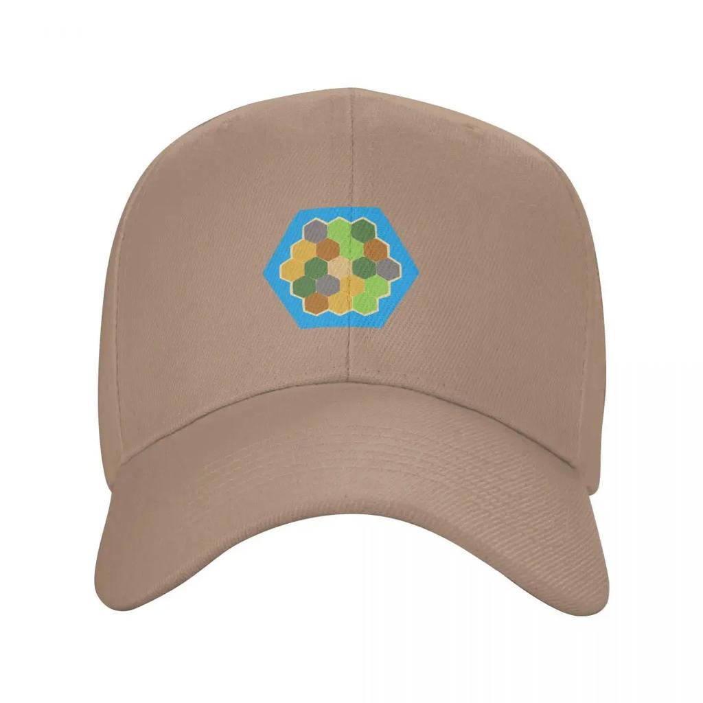 Minimalist Catan Baseball Cap fashionable hard hat Mountaineering Unisexs Hats Womens