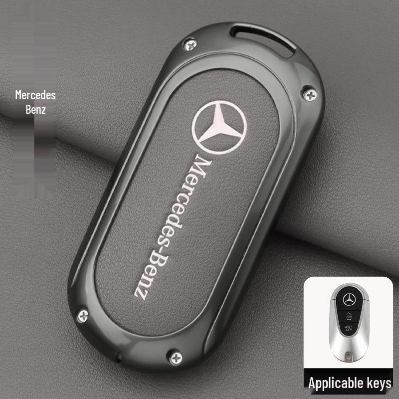 Mercedes Key Case for E300L, C260L, GLC300L, C200L, A200L, GLA, GLB, GLE Models