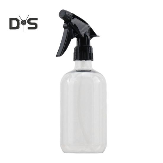 500ML Plastic Spray Bottle Clear Gardening Plants Flowers Watering Sprayer Handheld Empty Refillable Bottle Press Water Dispenser