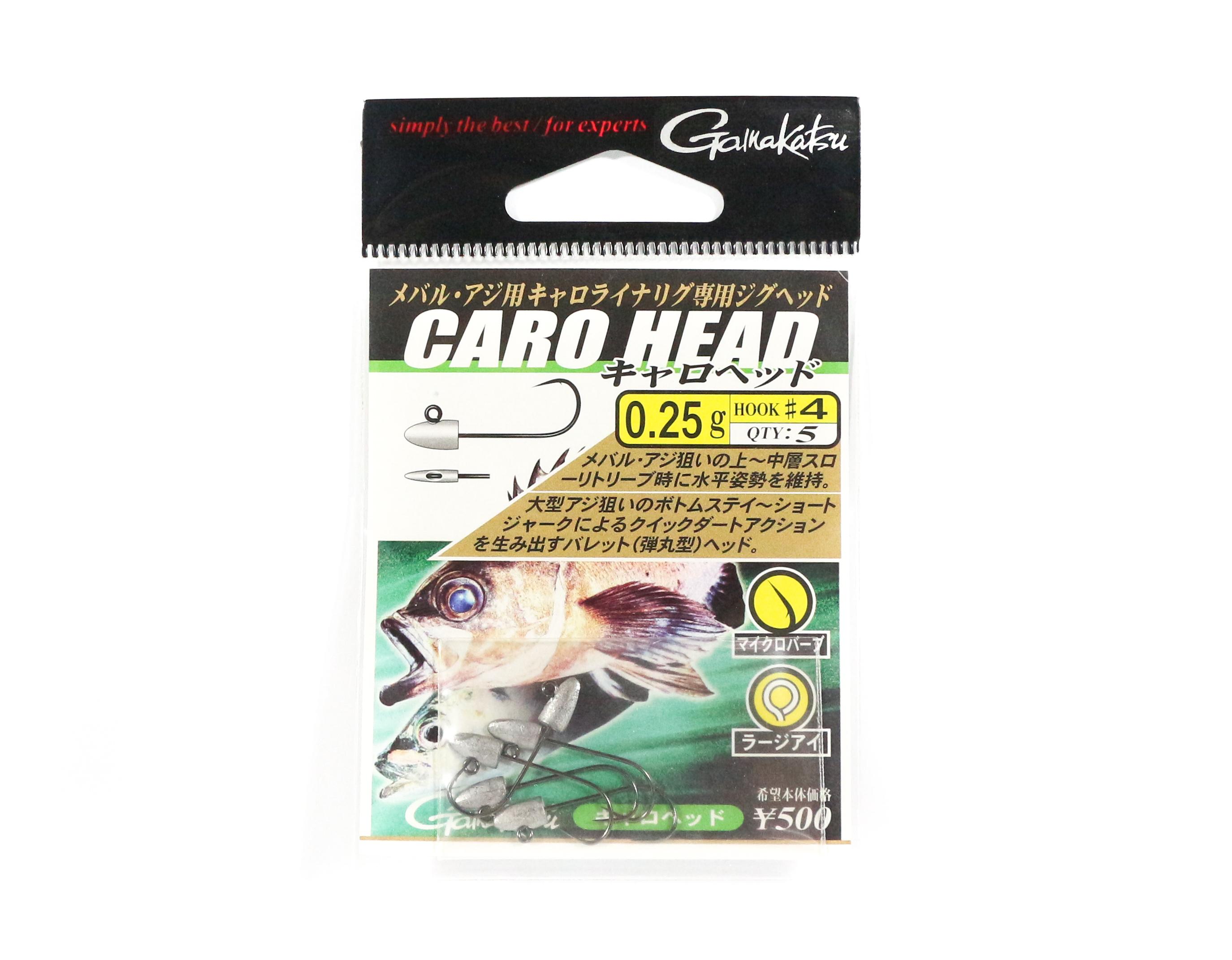 

Gamakatsu 67578 Джиг-головка Caro Head Червячный крючок 0,25 грамма Размер 4 (2991)