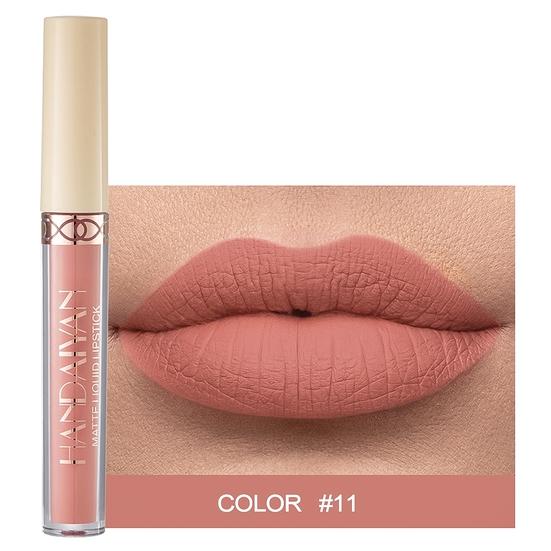 Long Lasting Non-stick 2.5ml Lipstick Matte Velvet 12 Colors Lip Gloss Liquid Lipstick Lip Glaze