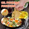 Dispenser Bottle for Kitchen 2 In 1 Olive Oil Dispenser and Oil Sprayer - 470ml Olive Oil Bottle - Oil Sprayer  Cooking Kitchen Salad, Barbecue Black