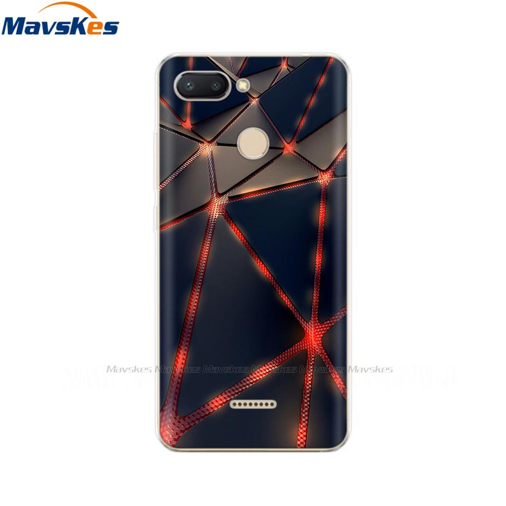 Silicone Cover for Xiaomi Redmi 6 Case Full Protection Soft Tpu Back Cover Phone Case for Xiaomi Redmi 6 Redmi6 Bumper Coque Bag