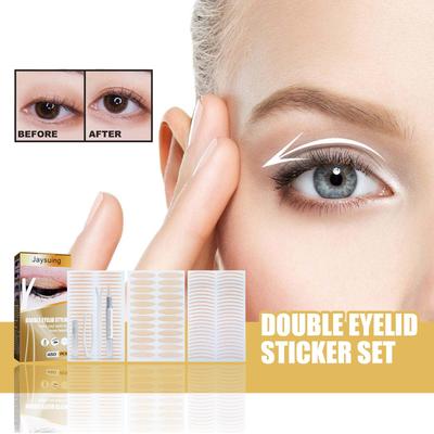 Double Eyelid Tape, Long-lasting, Natural, Invisible, Glue-free, Specially Designed for Droopy Eyelids, Enlarges Eyes, 480 Pieces