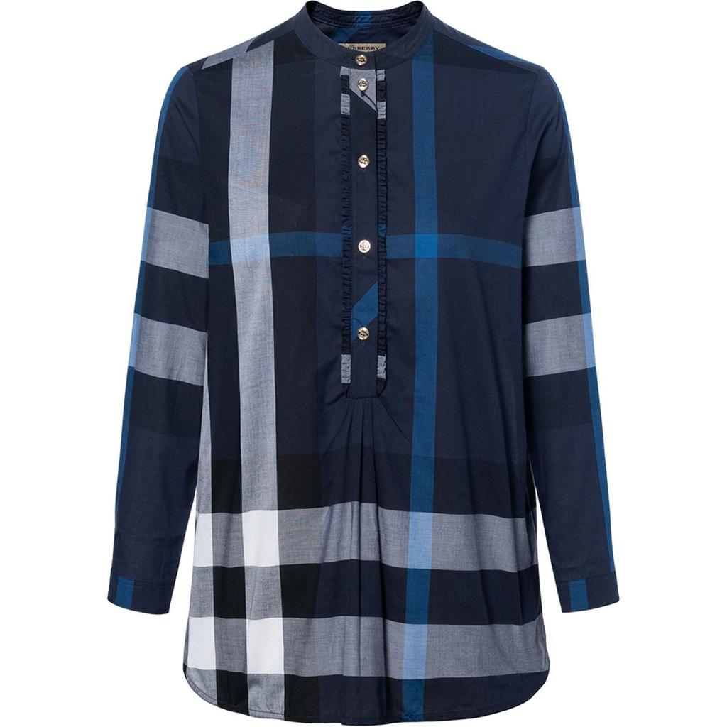 Burberry Shirts Women's Blue Moderate 40178131