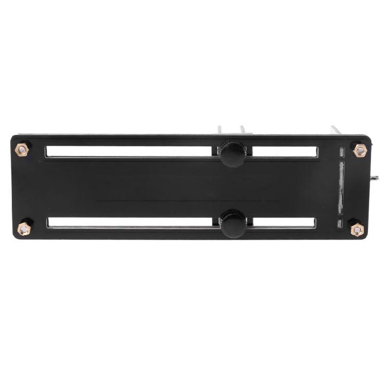 4 Wire Battery Holder Battery Resistance Capacity Test Holder Easy to Carry for 18650 26650 21700 3A Batteries