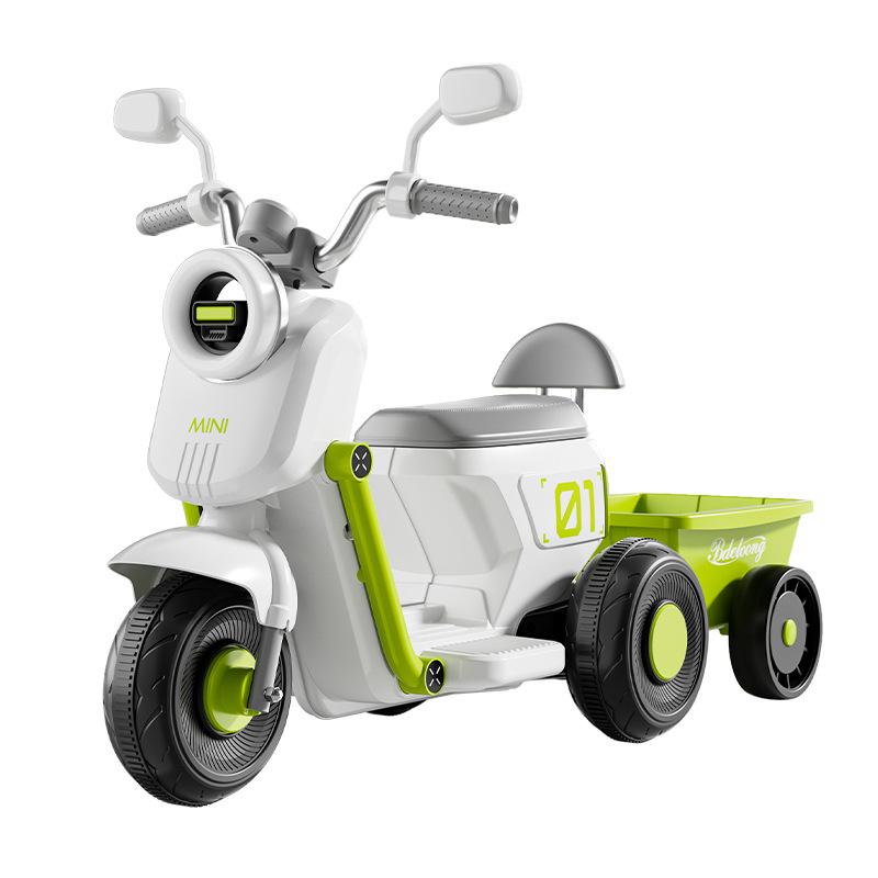 Children's Battery-Powered Electric Tricycle: Ride-On Toy Car with Remote Control for Boys and Girls  