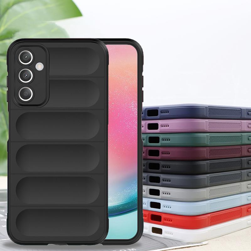 For Samsung Galaxy A25 Global Case Samsung Galaxy A05 A05S A15 A25 A35 A55 5G Cover Skin-Friendy Shockproof Silicon Phone Cover