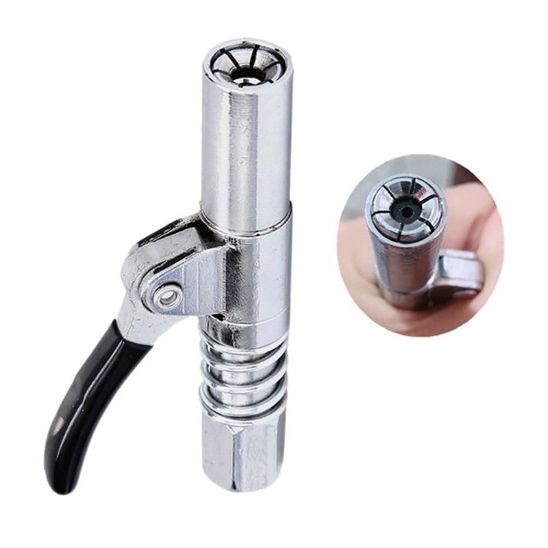 Pistola de Graxa Prática Bicos de Injeção de Óleo de Alta Pressão Servem na Maioria dos Tipos de Pistolas de Graxa Não Vaza Uma Vez Travado nas Ferramentas