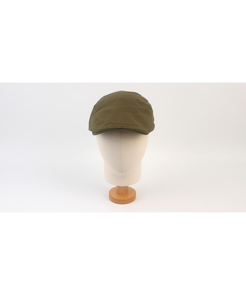 Simple Linen Khaki Hunting Cap Beret